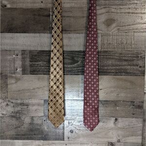 Joseph Abboud silk tie and extra tie